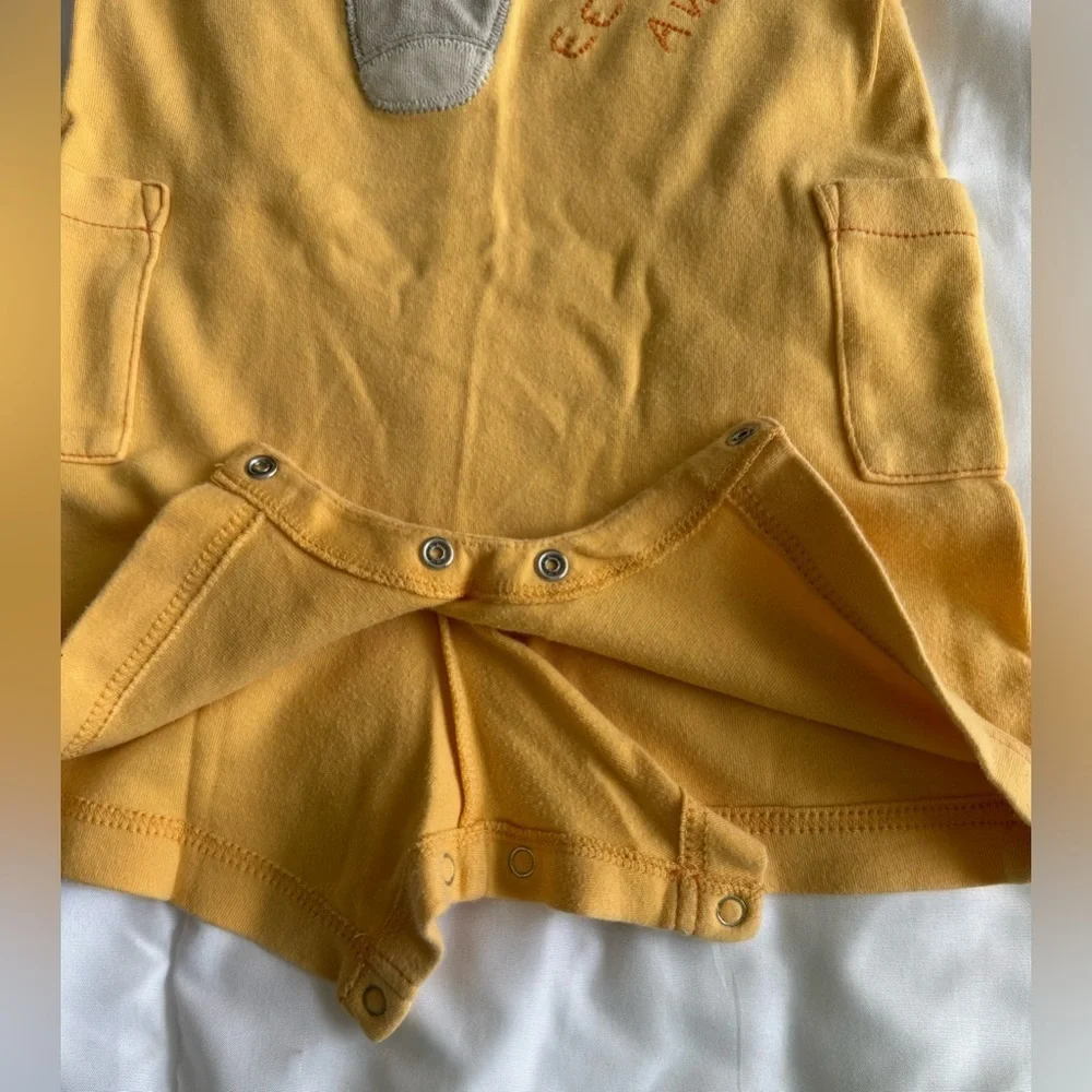 Gymboree Yellow Cotton Baby Outfit